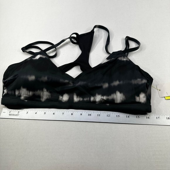 All In Motion Women XL 16-18 Swim Top Removable Pads Adjustable Straps Black New - Picture 9 of 12